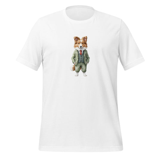 Shetland Sheepdog Spy x Large Print Unisex T-Shirt