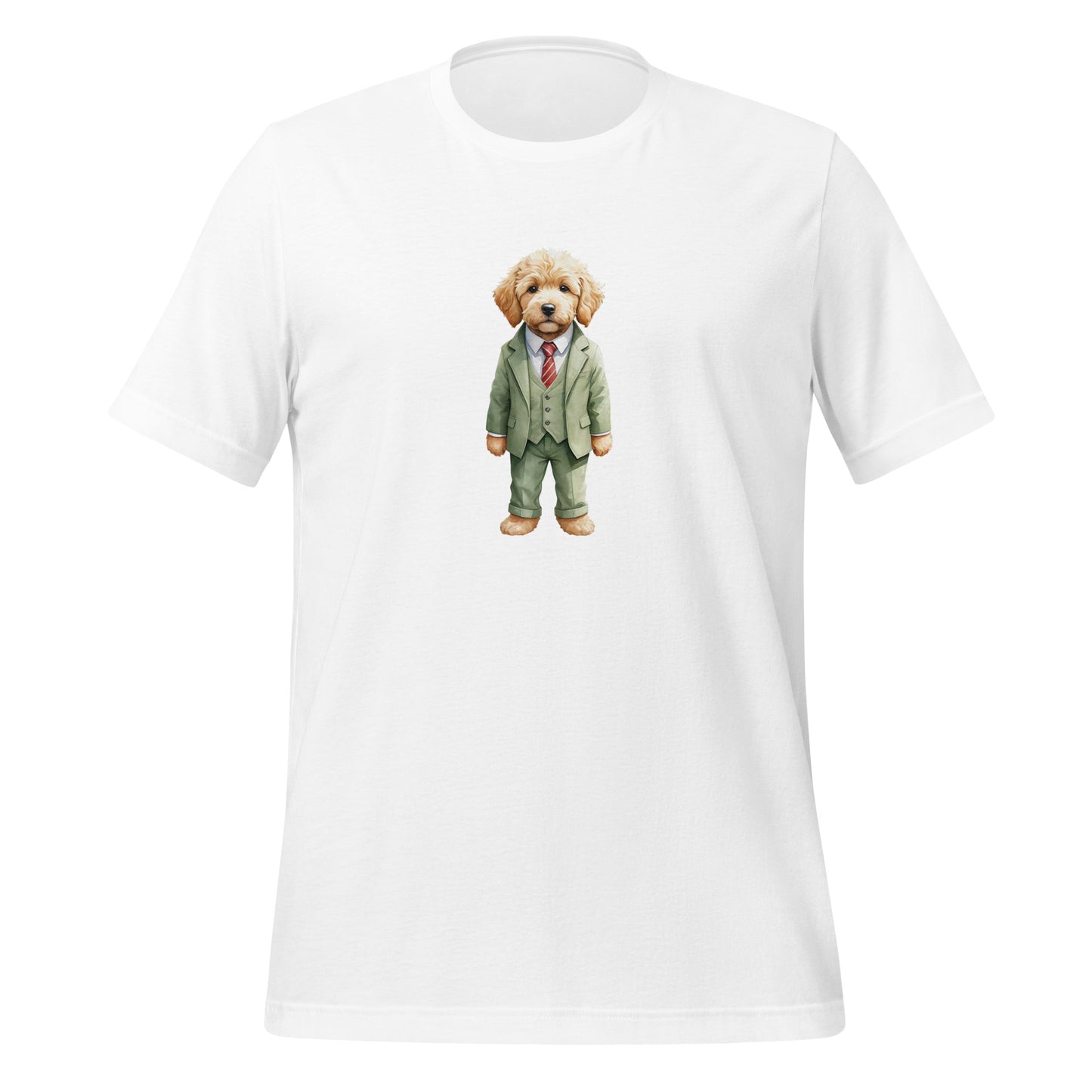 Goldendoodle Spy x Large Print Unisex T-Shirt