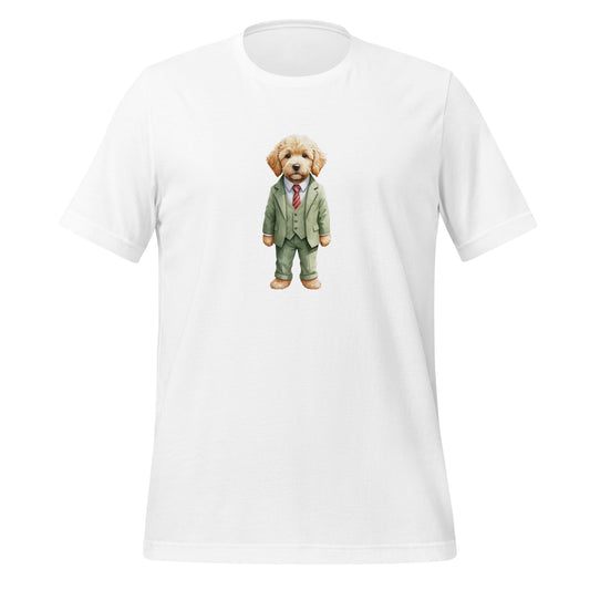 Goldendoodle Spy x Large Print Unisex T-Shirt