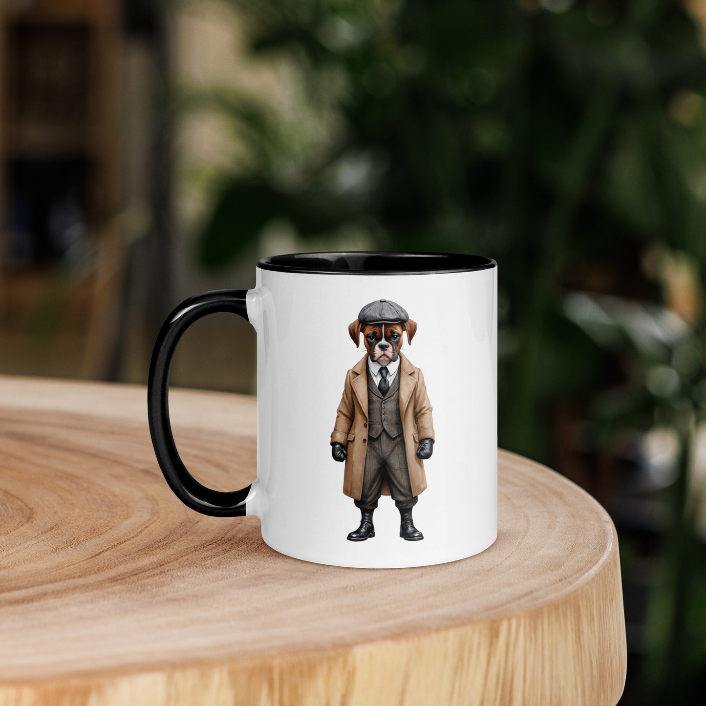 Boxer Vintage Shelby Mug with Color
