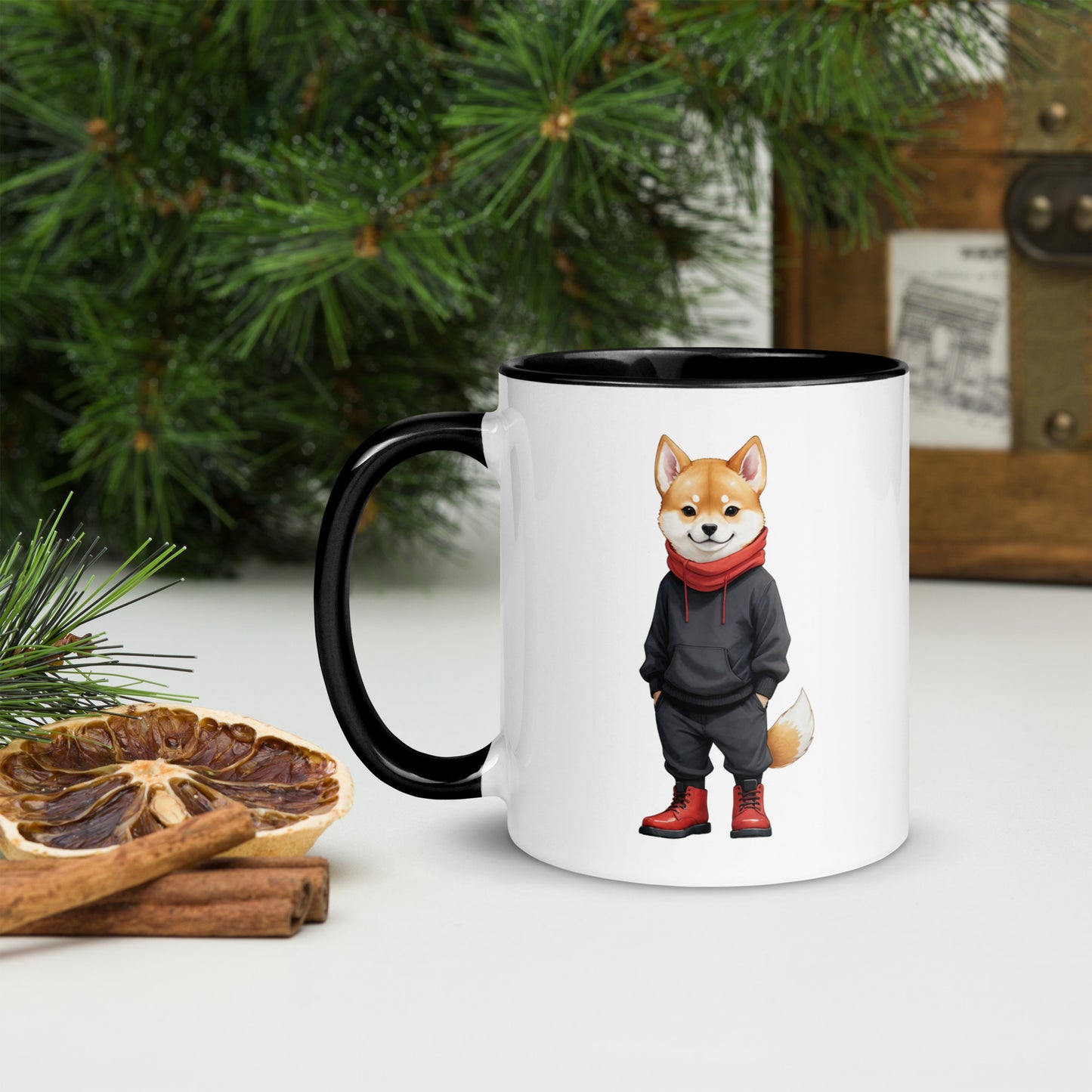 Shiba Inu Jujutsu Mug with Color