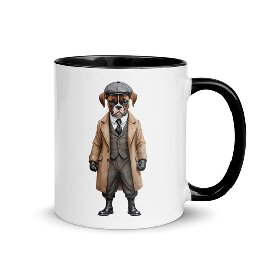 Boxer Vintage Shelby Mug with Color