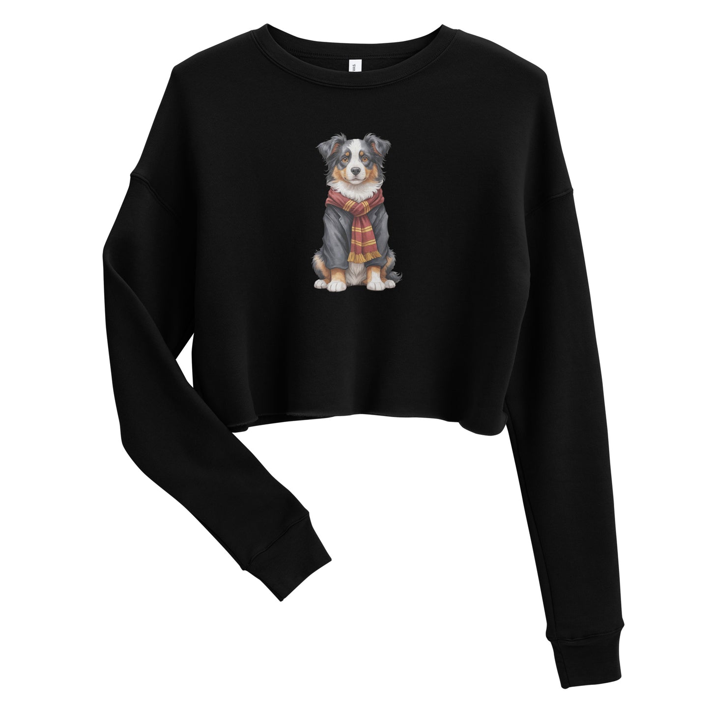 Australian Shepherd Wizard Crop Sweatshirt