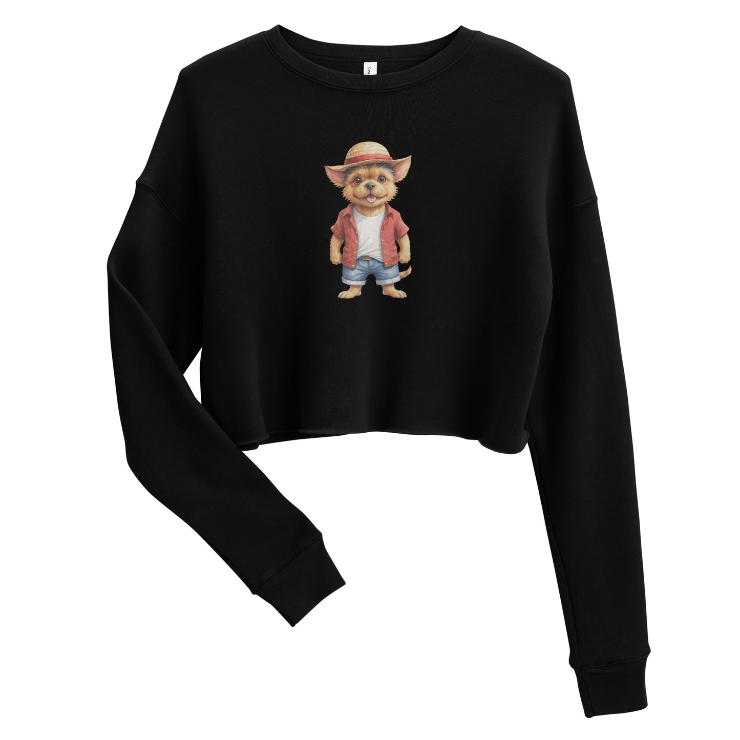 Norwich Terrier One Treat Crop Sweatshirt