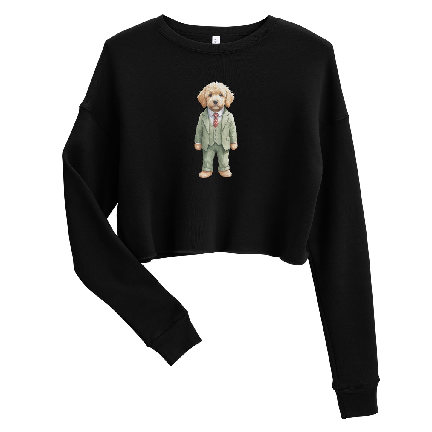 Goldendoodle Spy x Crop Sweatshirt