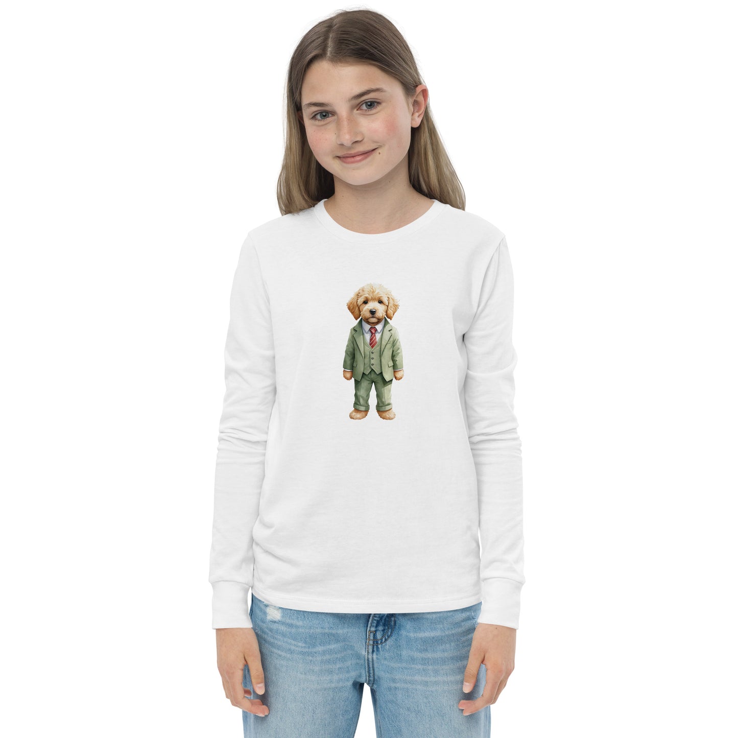 Goldendoodle Spy x Youth Long Sleeve T-Shirt