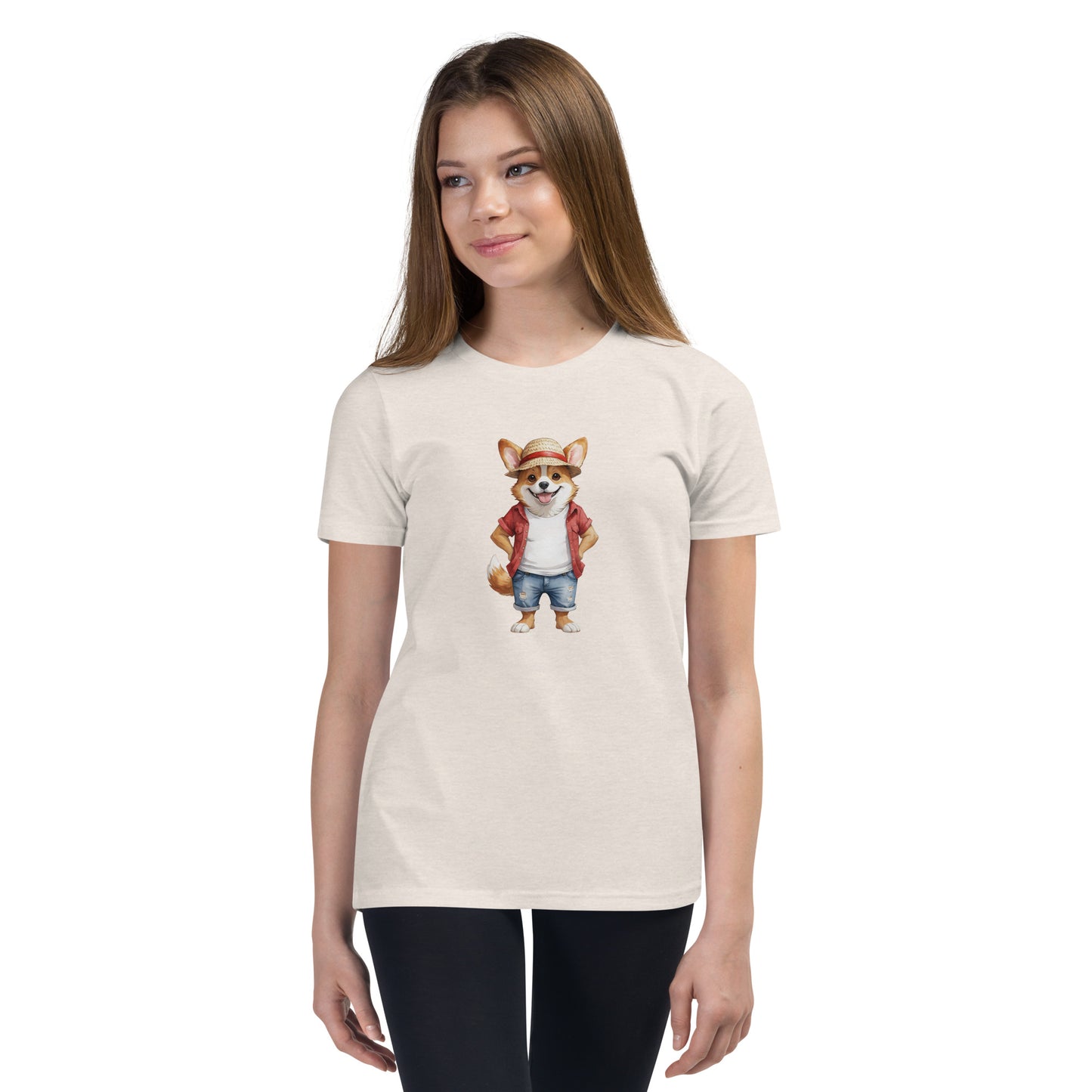 Corgi One Treat Youth T-Shirt