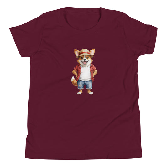 Corgi One Treat Youth T-Shirt