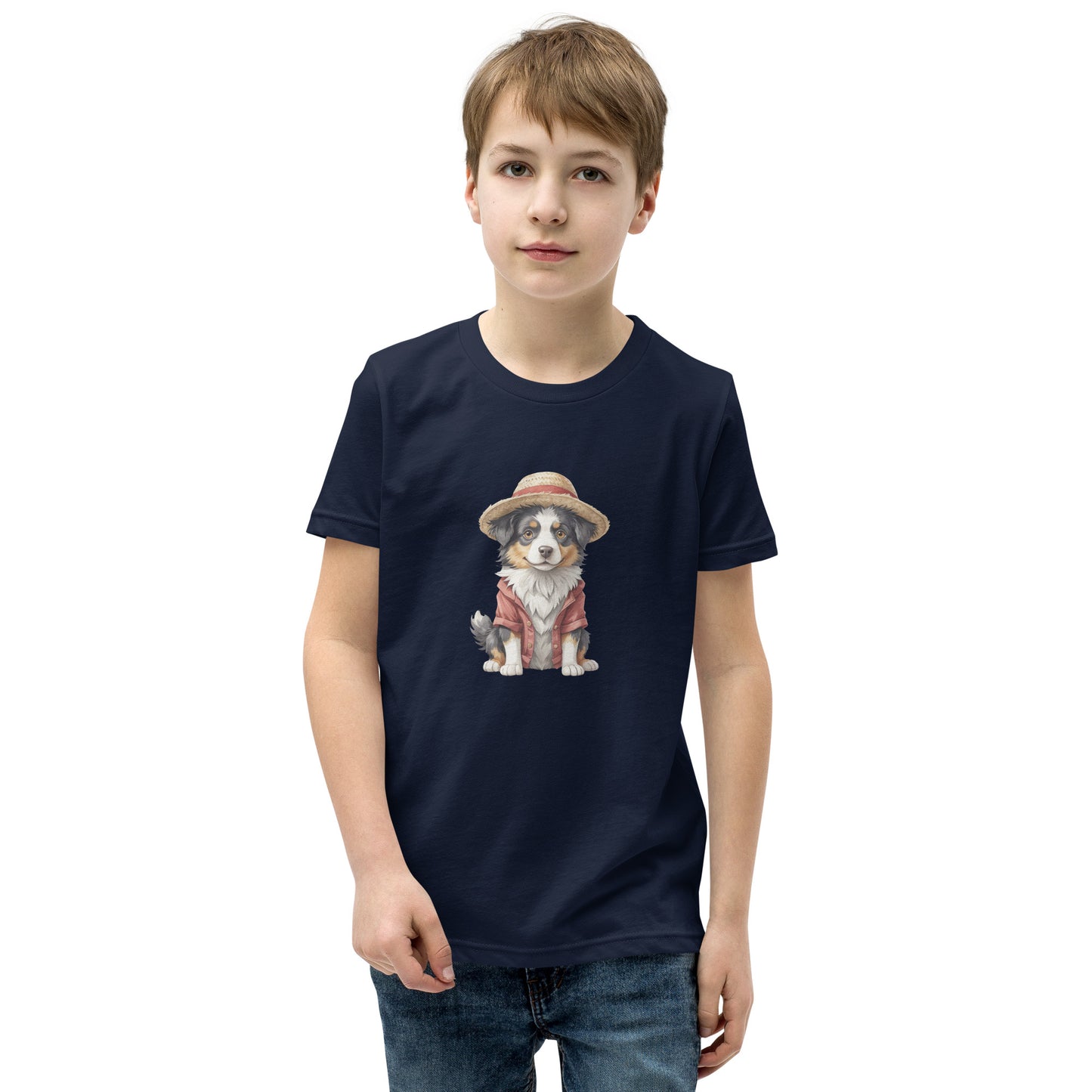 Australian Shepherd One Treat Youth T-Shirt