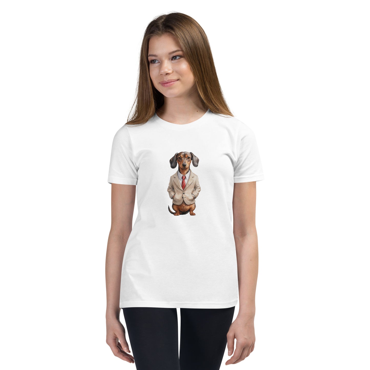 Dachshund Food Note Youth T-Shirt
