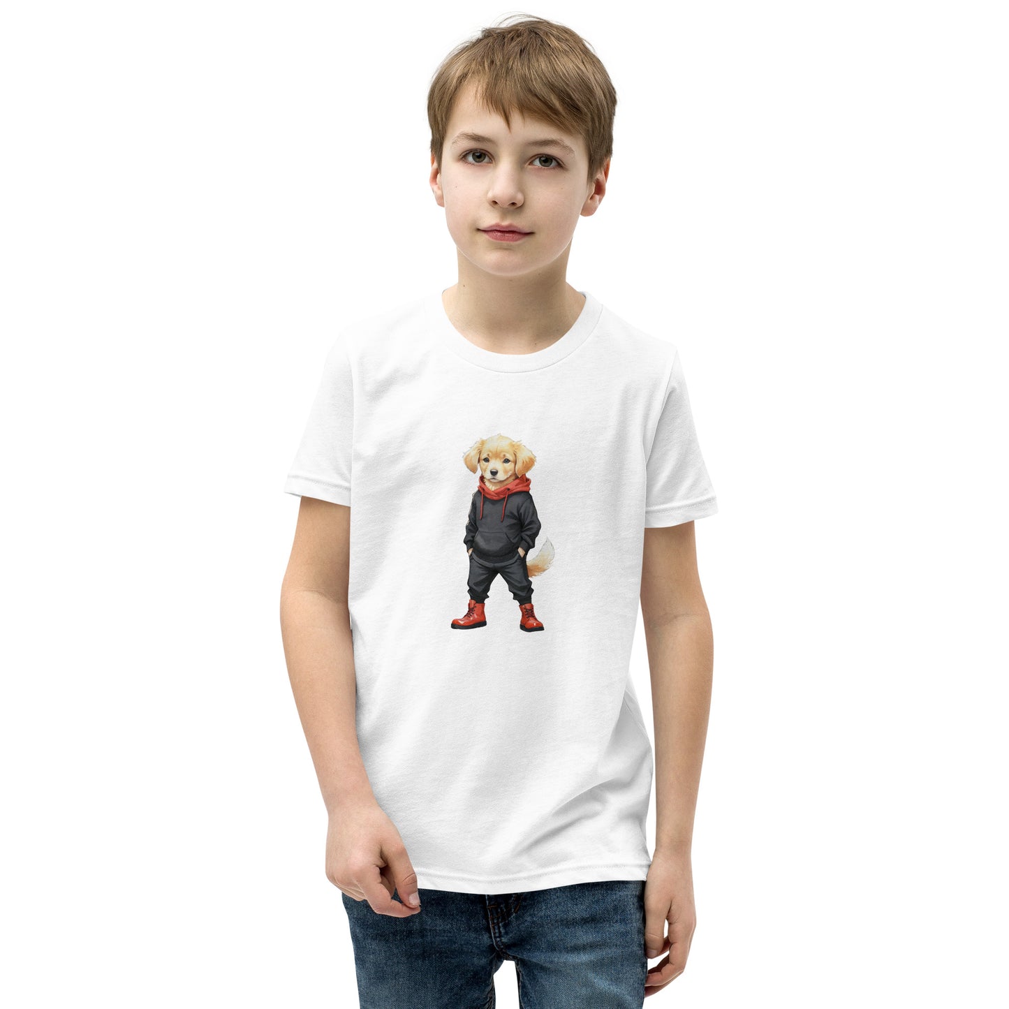 Golden Retriever Jujutsu Youth T-Shirt
