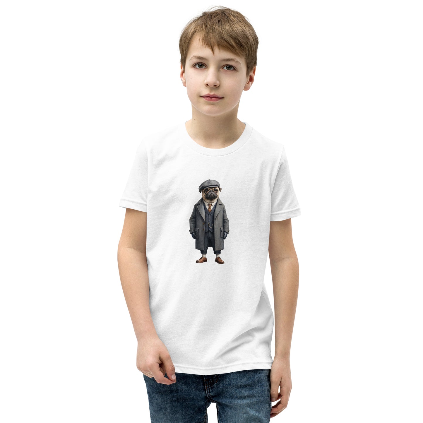 Pug Vintage Shelby Youth T-Shirt