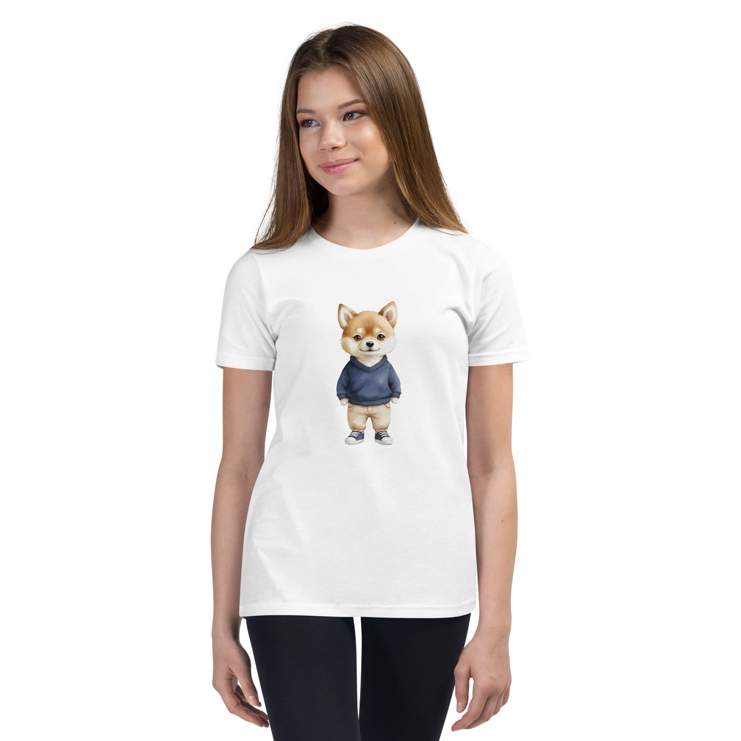 Shiba Inu Summer Treat Youth T-Shirt
